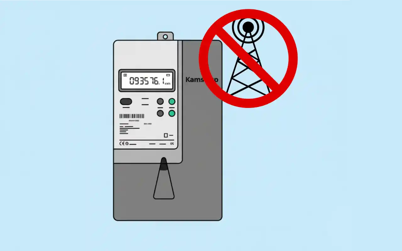 Smart meter with no signal